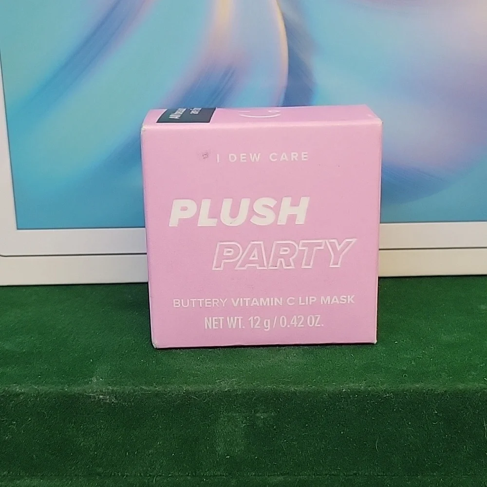 I Dew Care Plush Party Lip Mask 12g New In Box